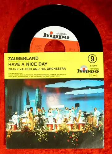 Single Frank Valdor: Zauberland / Have a nice day (Hippo 83 009) D