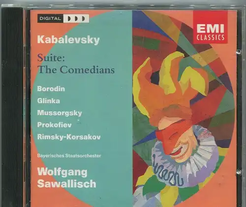 CD Wolfgang Sawallisch: Kabalevsky Suite The Comedians (EMI) 1991