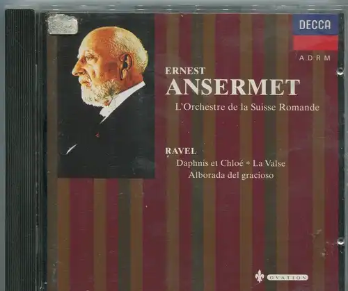 CD Ernest Ansermet: Ravel Daphne et Chloe (Decca) 1992