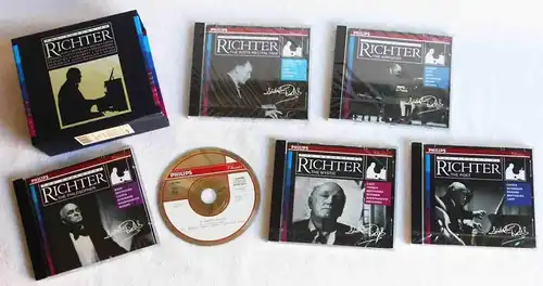 5CD Box Svjatoslav Richter: The Essential Richter (Philips) 1996