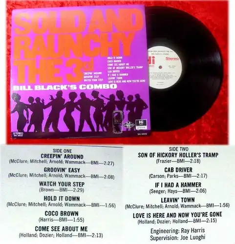 LP Bill Black's Combo: Solid & Raunchy The 3rd