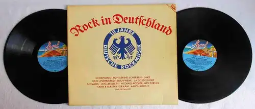 2LP Rock in Deutschland (Strand 628492 DS) D 1980 feat Kraftwerk Amon Düül II...