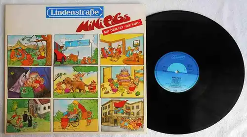 LP Mini Pigs - Lindenstraße incl. Die Kuh (Intercord INT 145 113) D 1988