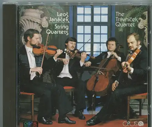 CD Travnicek Quartet: Janacek - String Quartets (Opus) 1985