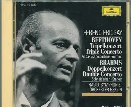CD Ferenc Fricsay: Beethoven Tripelkonzert (DGG) 