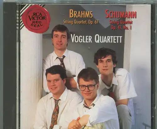 CD Vogler Quartett: Brahms Schumann String Quartets (RCA) 1993