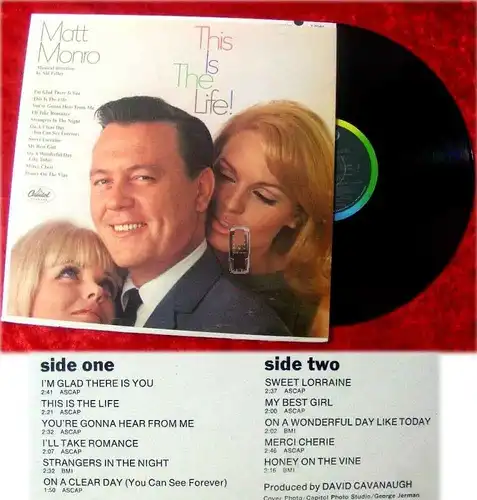 LP Matt Monro: This Is The Life!