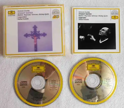 2CD Rafel Kubelik: Dvorak - Stabat Mater / Legenden (DGG) 