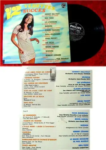 LP 12 Vedettes Succes Severine Nana Mouskouri Claude Fr
