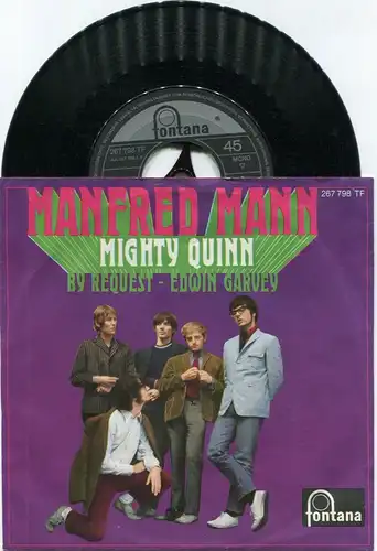 Single Manfred Mann: Mighty Quinn (Fontana 267 798 TF) D