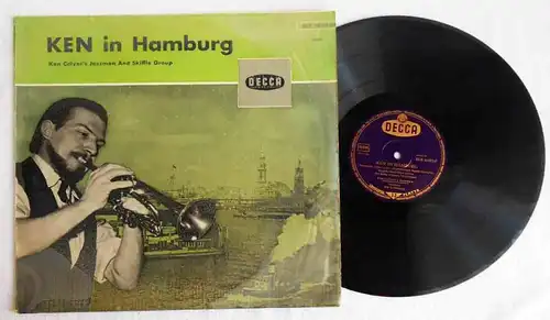 LP Ken Colyer´s Jazzmen & Skiffle Group: Ken in Hamburg (Decca BLK 16 092 P) D