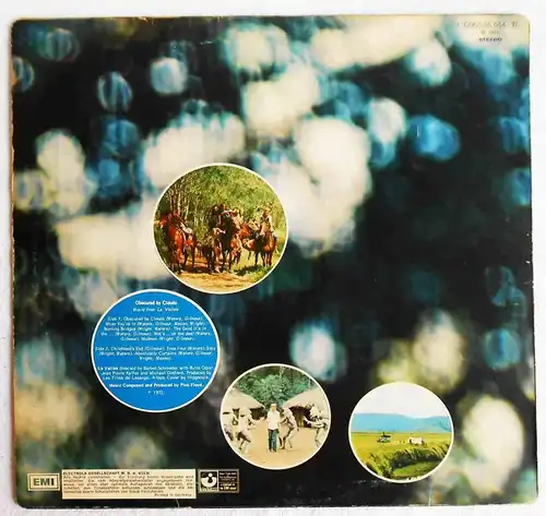 LP Pink Floyd: Obscured By Clouds (Harvest 1C 062-05 054) D 1972