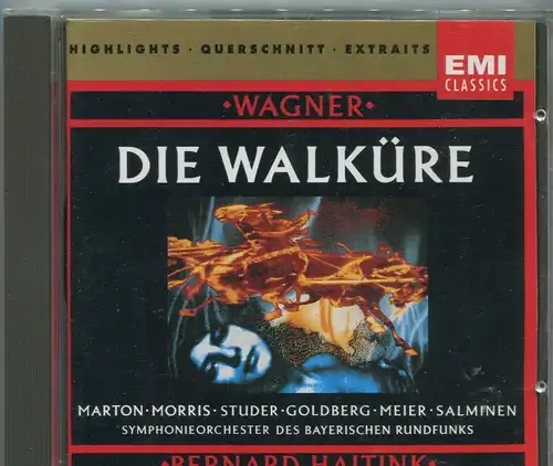 CD Bernard Haitink:  Wagner -  Walküre (EMI) 1991