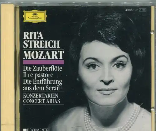 CD Rita Streich: Mozart Arien (DGG) 