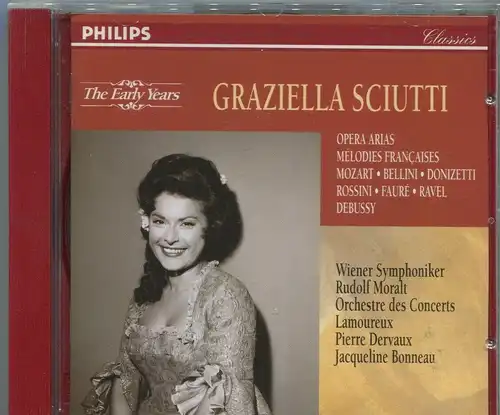CD Graziella Sciutti: Opera Arias - The Early Years Series (Philips) 1995