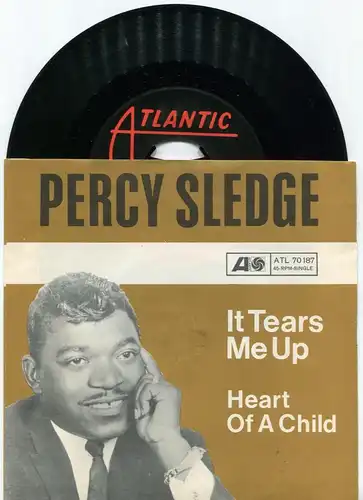 Single Percy Sledge: It Tears Me Up (Atlantic ATL 70 187) D 1966