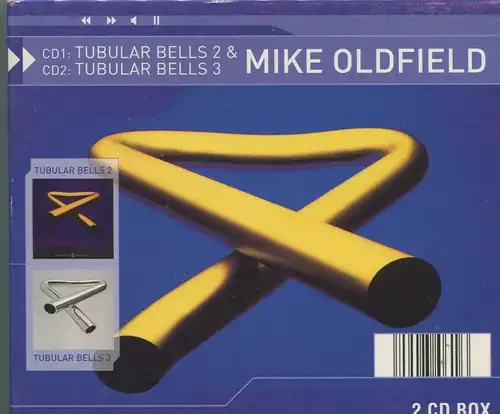 2CD Box Mike Oldfield: Tubular Bells 2 & 3 (Warner) 1992