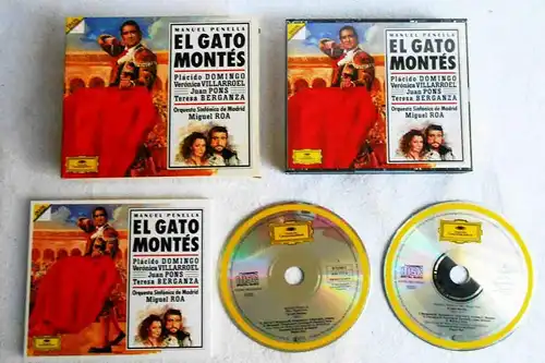 2CD Penella: El Gato Montés - Die Wildkatze - Domingo Berganza (DGG) 1992