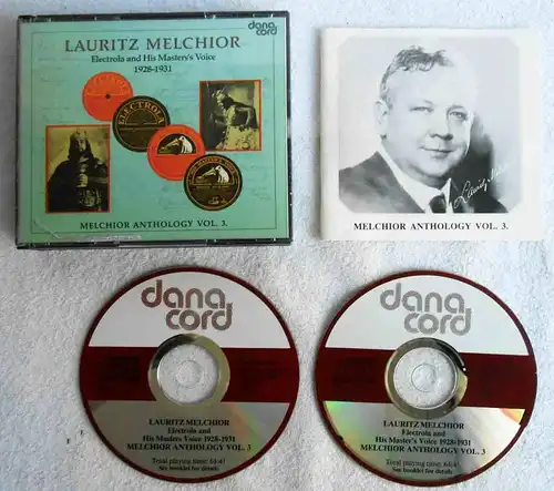 2CD Lauritz Melchior: Electrola & His Master´s Voice 1928 - 1931 (Donacord) 1987