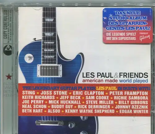 CD Les Paul & Friends: American Made World Played (Capitol) 2005