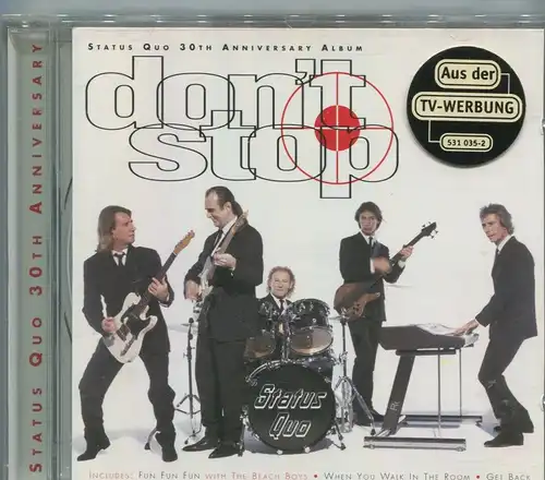 CD Status Quo: Don´t Stop (Polygram) 1996