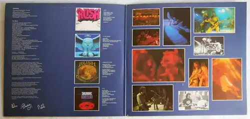 2LP Rush: All The World´s A Stage (Mercury 6643 040) NL 1976