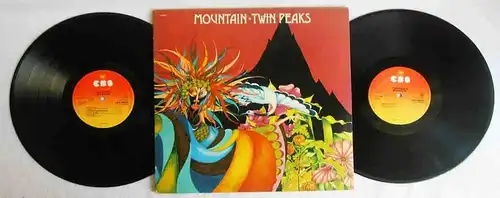 2LP Mountain: Twin Peaks (CBS 88 095) NL 1974