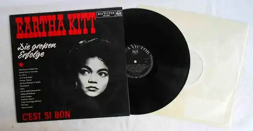 LP Eartha Kitt: Die großen Erfolge (RCA Victor LPM 9981) D 1965