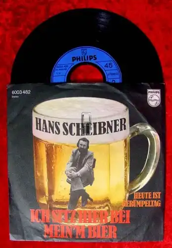 Single Hans Scheibner: Ich sitz hier bei mein'm Bier