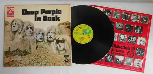 LP Deep Purple In Rock (Harvest Hör Zu SHZE 288) D 1970