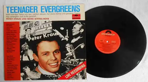 LP Peter Kraus: Teenager Evergreens (1964) (Polydor 833 673-1) RE D 1990