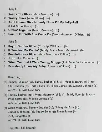 LP Really The Blues - Jazz Star Serie 34 (Electrola E 83 045) D