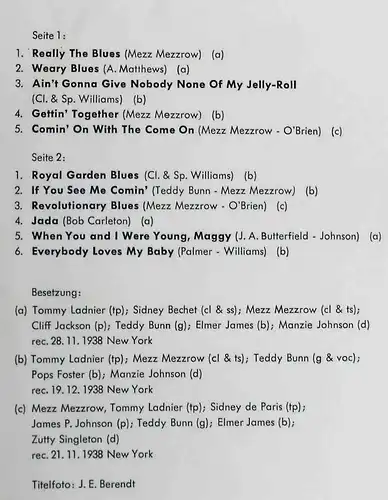 LP Really The Blues - Jazz Star Serie 34 (Electrola E 83 045) D 