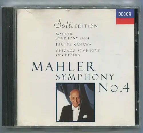 CD Sir Georg Solti: Mahler Symphony No. 4 (Decca) 1992