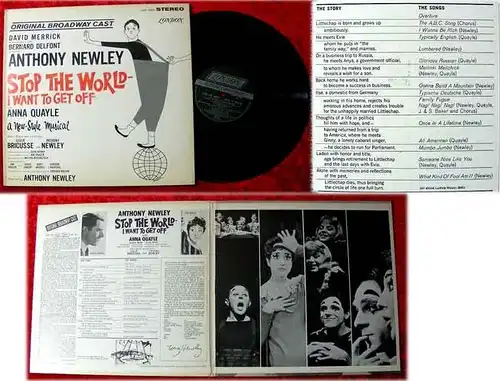 LP Anthony Newley Stop the World I Want to get off