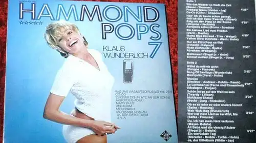 LP Klaus Wunderlich: Hammond Pops 7 Canada