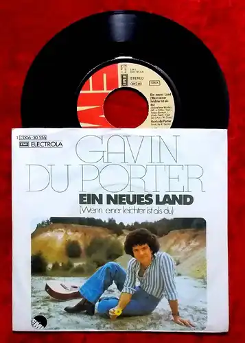 Single Gavin DuPOrter: Ein neues Land (EMI 1 C006-30 556) D 1974