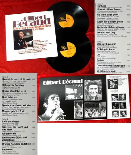 2LP Gilbert Becaud: Seine großen deutschen Erfolge (Emidisc 176EMD31 610/11) D