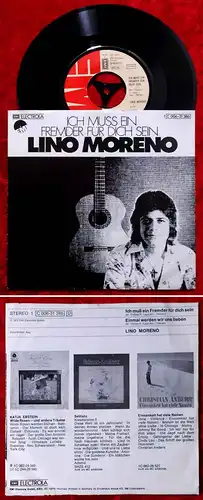 Single Lino Moreno: Ich muss ein Fremder für Dich sein (EMI 1C 006-31 386) D 75
