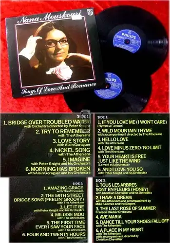 2LP Nana Mouskouri Songs of Love and Romance