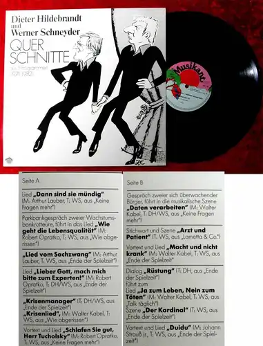 LP Dieter Hildebrandt & Werner Schneyder: Querschnitte aus 5 Programmen 1974-82