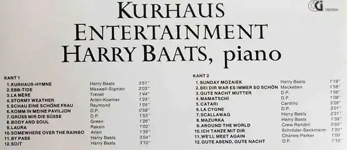 LP Harry Baats: Kurhaus Entertainment (CRCI 180564) NL