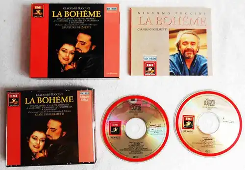 2CD Box Puccini: La Boheme Daniela Dessi Gianluigi Gelmetti (EMI) 1990