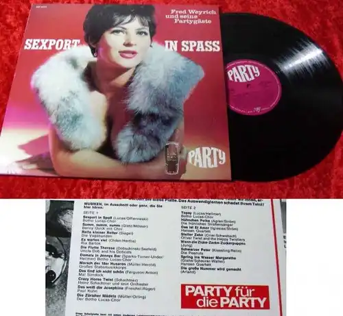 LP Fred Weyrich & seine Partygäste: Sexport in Spass