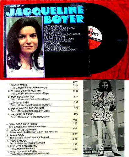 LP Jacqueline Boyer (Cornet 17 002) D 1969