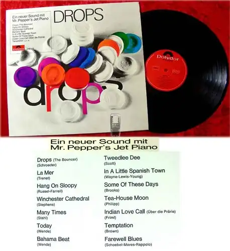LP Mr. Pepper's Jet Piano: Drops