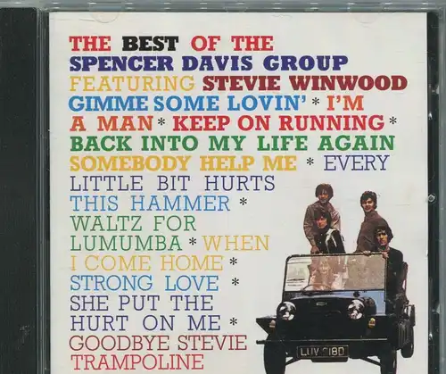 CD Spencer Davis Group: Best Of feat Steve Winwood (Island)