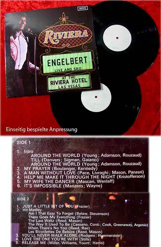 LP Engelbert Live at Riviera (Decca) D