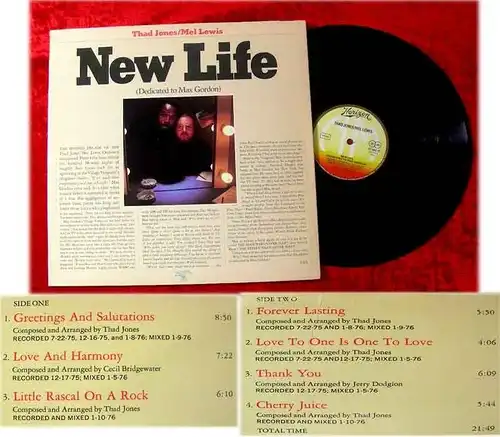 LP Thad Jones Mel Lewis New Life