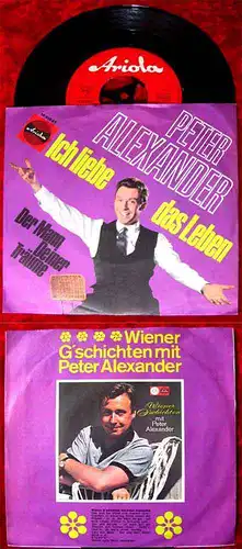 Single Peter Alexander: Ich liebe das Leben (Ariola 18 810) D